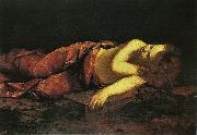 Orazio Gentileschi Jesus endormi sur la croix oil painting
